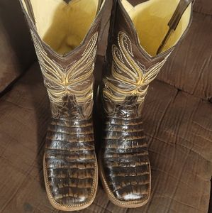 Texas Town Brand Alligator Boots 12